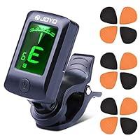 Algopix Similar Product 3 - Chromatic Clipon Digital Tuner Guitar
