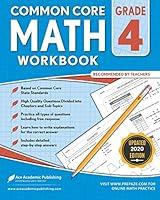 Algopix Similar Product 7 - 4th grade Math Workbook CommonCore