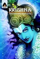 Algopix Similar Product 10 - Krishna Defender of Dharma A Graphic