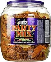 Algopix Similar Product 14 - Utz Party Mix  43 Ounce Barrel  Tasty