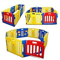 Algopix Similar Product 7 - Kidzone Interactive Baby Playpen with