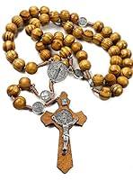 Algopix Similar Product 19 - Nazareth Store Wood Beads Rosary
