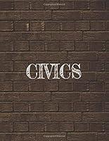 Algopix Similar Product 16 - 1 Subject Notebook  Civics 85 x 11