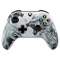 Algopix Similar Product 10 - eXtremeRate Soft Touch Grip Wolf Soul