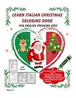 Algopix Similar Product 1 - LEARN ITALIAN CHRISTMAS COLORING BOOK