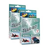 Algopix Similar Product 7 - TEARAID Vinyl Repair Kit Type B Clear