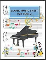 Algopix Similar Product 9 - Blank Music Sheet For Piano Blank