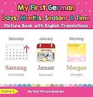 Algopix Similar Product 13 - My First German Days Months Seasons 