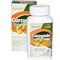 Algopix Similar Product 10 - GENCEUTIC NATURALS Curcumin 60