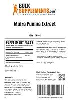 Algopix Similar Product 3 - BulkSupplementscom Muira Puama Extract