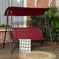 Algopix Similar Product 15 - 3 Seat Patio Swings with Canopy