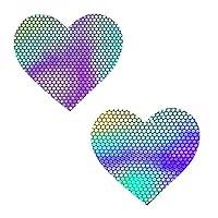 Algopix Similar Product 12 - Neva Nude Pasty I Heart U Holographic