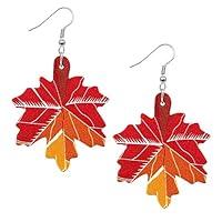 Algopix Similar Product 4 - Nanafast Fall Thanksgiving Earrings for