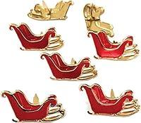 Algopix Similar Product 18 - Eyelet Outlet Shape Brads 12/Pkg-Sleigh