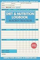 Algopix Similar Product 7 - Diet  Nutrition Log Book Macro