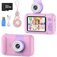 Algopix Similar Product 11 - PURULU Kids Camera with Flipup Lens