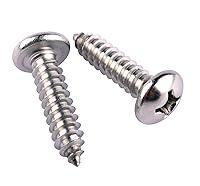 Algopix Similar Product 2 - KOSJETHAS 10 x 58 Wood Screw Pan