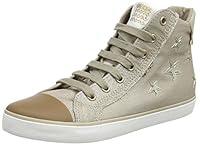 Algopix Similar Product 13 - Geox Girls Kilwi 11 Sneaker Beige 36