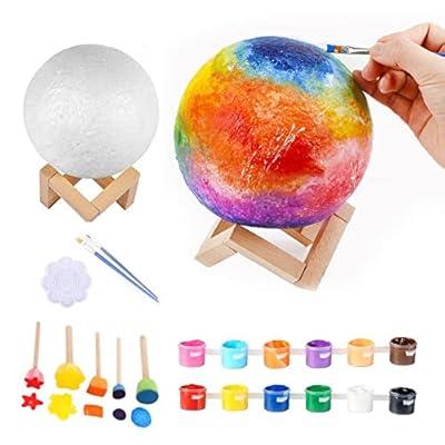  Paint Your Own Moon Lamp Kit, Art Supplies Arts