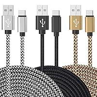 Algopix Similar Product 6 - USB C Charge Cable UNISAME 3 Pack 10Ft