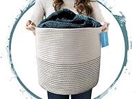 Algopix Similar Product 12 - Cotton Rope Basket Heather Gray 