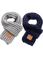 Algopix Similar Product 3 - Zhanmai 2 Pieces Kids Winter Warm Knit