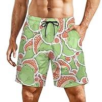 Algopix Similar Product 5 - Jeireumteor Mens Frog Mushrooms Swim