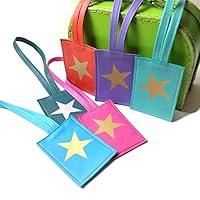 Algopix Similar Product 4 - Star Leather Luggage Tag