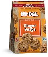 Algopix Similar Product 10 - MiDel Ginger Snaps  Non GMO