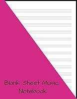 Algopix Similar Product 14 - Blank Sheet Music Notebook Staff