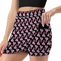 Algopix Similar Product 2 - Breast Cancer Pink Ribbon Art Trouser