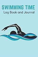 Algopix Similar Product 12 - Swimming time Log Book and Journal