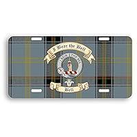 Algopix Similar Product 1 - Scottish Bell Clan License Plate  Show