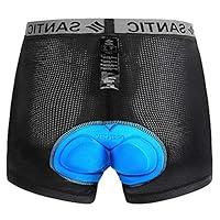 Algopix Similar Product 19 - Santic Cycling Underwear 3D Padded Bike