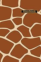 Algopix Similar Product 7 - Giraffe print lined notebook journal