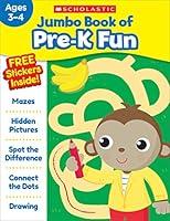 Algopix Similar Product 15 - Jumbo Book of Pre-K Fun Workbook