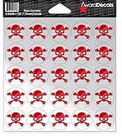 Algopix Similar Product 19 - Award Decals New Skull and Crossbone