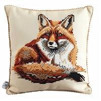 Algopix Similar Product 20 - Latch Hook kit Fox Animal Pillow