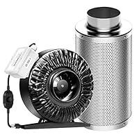 Algopix Similar Product 15 - VIVOSUN 4 Inch 203 CFM Inline Duct Fan