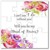 Algopix Similar Product 11 - Maid of Honor Gift Will you be my Maid