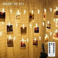 Algopix Similar Product 19 - Twinkle Star 164 ft 40 Photo Clips