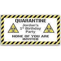 Algopix Similar Product 19 - Quarantine Birthday Banner