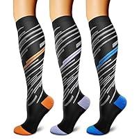 Algopix Similar Product 17 - CHARMKING Copper Compression Socks 3