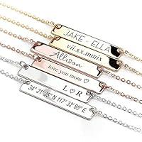 Algopix Similar Product 17 - Personalized Customizable Necklace