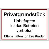 Algopix Similar Product 15 - Private Land Sign Aluminium/Dibond¡­
