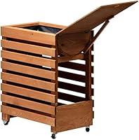 Algopix Similar Product 2 - Dobar Raised Bed on Wheels Wooden Cold