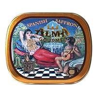 Algopix Similar Product 19 - Alma Gourmet Spanish Saffron Tin 2 Gram