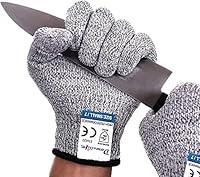 Algopix Similar Product 1 - Dowellife Large Grey Protective Gloves