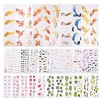 Algopix Similar Product 10 - lorelo 31 Sheets Resin Stickers Resin