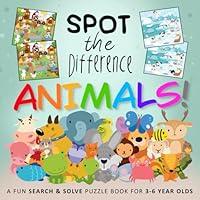 Algopix Similar Product 18 - Spot the Difference  Animals A Fun